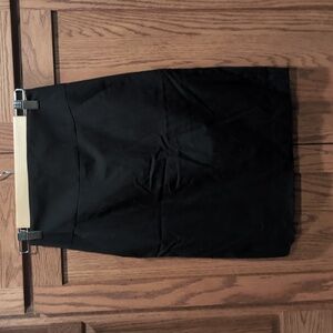 Black pencil skirt